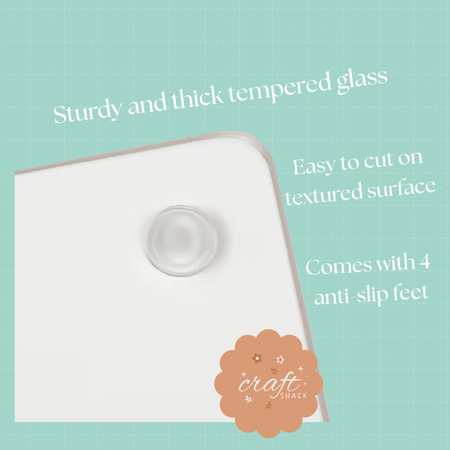 Valentine’s Day Snowman Glass Cutting Board - Durable Kitchen Decor & Charcuterie Tray