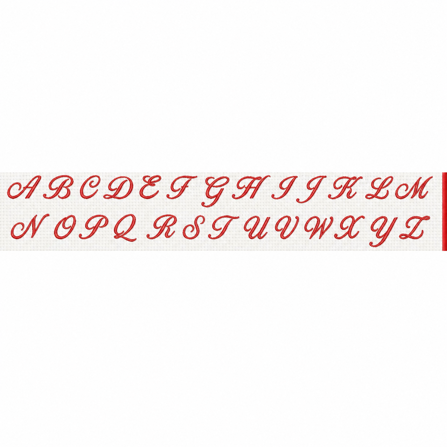 Custom Embroidered Christmas Wreath Sash Home Decor, 53x4.5in