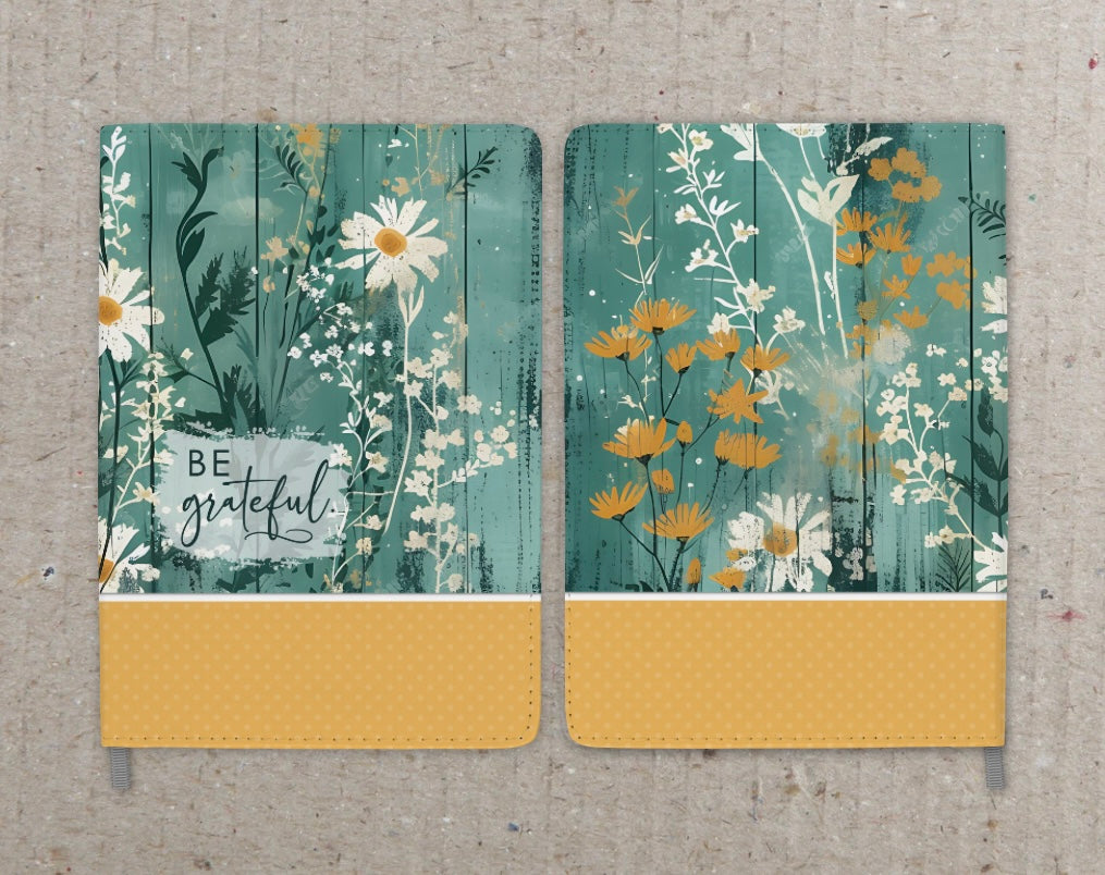 Be Grateful Faux Leather Journal - Home, Office or School