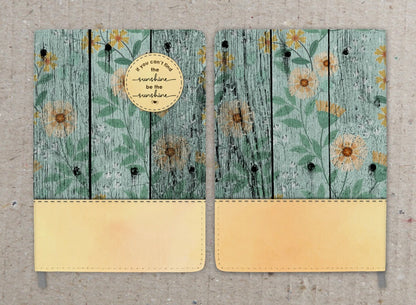 If You Can’t Find the Sunshine Be the Sunshine Faux Leather Journal - Home, office or school