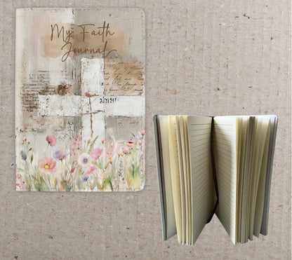My Faith Journal Faux Leather Journal - Home, Office or School