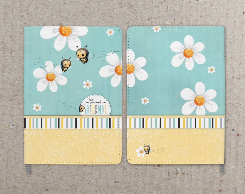 My Gratitude Journal A5 Faux Leather Journal - Home, Travel and Office Supplies