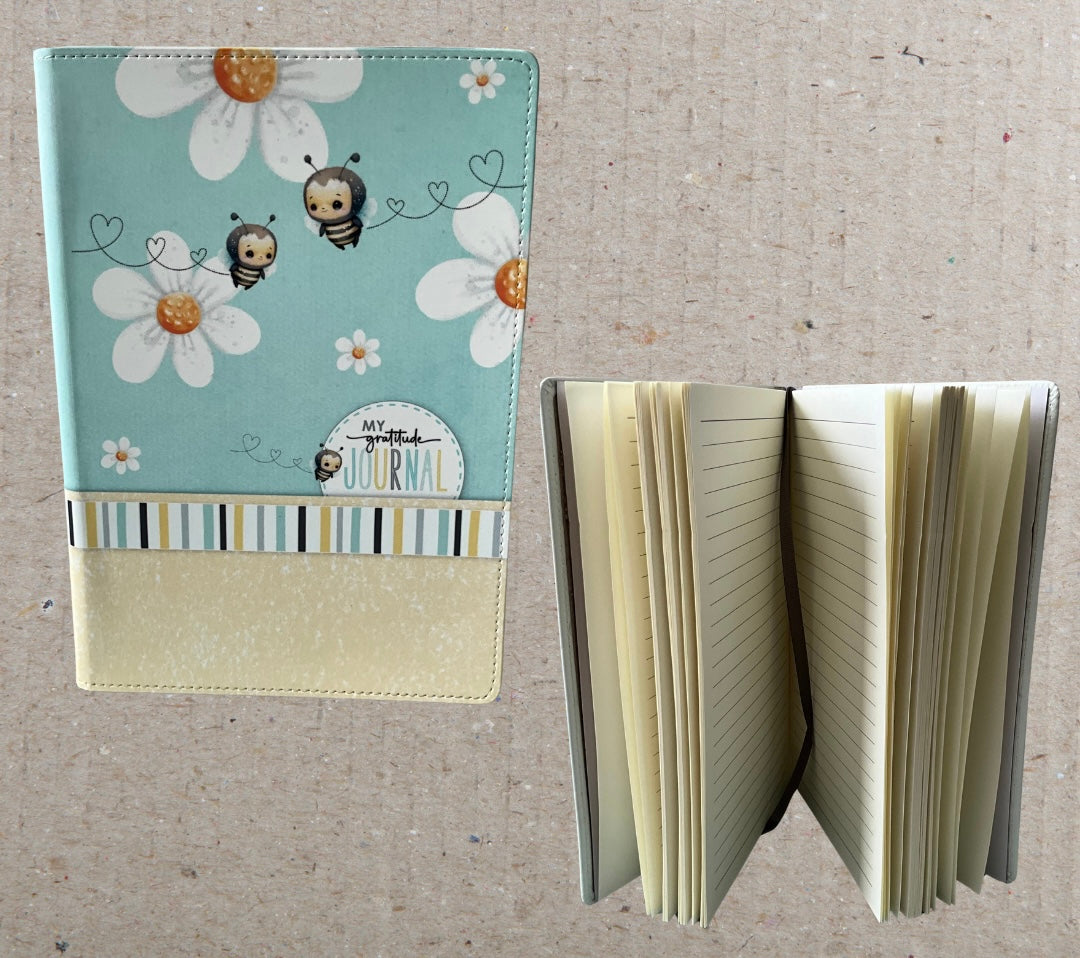 My Gratitude Journal A5 Faux Leather Journal - Home, Travel and Office Supplies