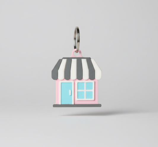 Boutique NFC Tag Keychain - Effortless Digital Networking and Business Sharing Tool