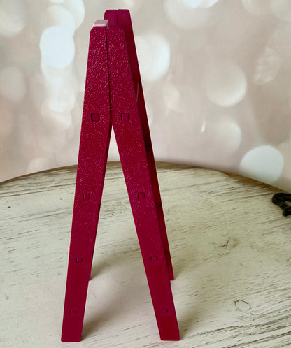 Raspberry LOVE Ladder Decoration for Valentine's Day – Perfect for Tier Trays