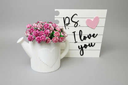 Timeless 3D Printed Love Letter - Perfect Valentine’s Gift with Heartfelt Message