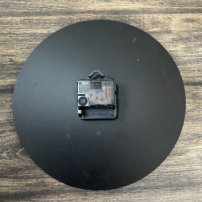 10” Round Wooden Sunflower Clock